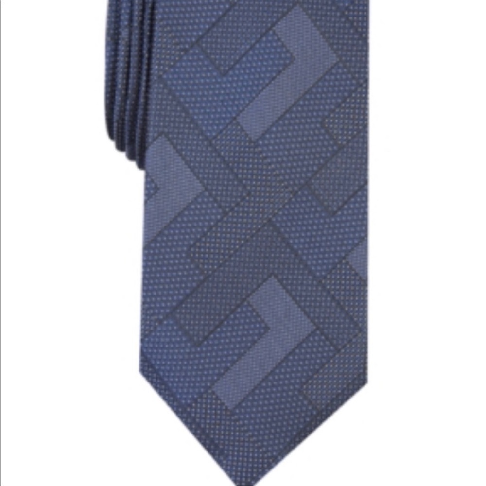 Alfani Navy Geometric Men's Tie
